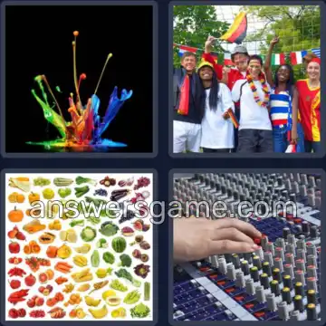 4 Images 1 Mot 7 lettres MELANGE