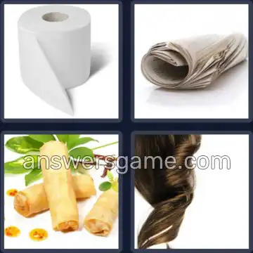 4 Images 1 Mot 7 lettres ROULEAU