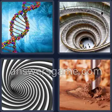 4 Images 1 Mot 7 lettres SPIRALE