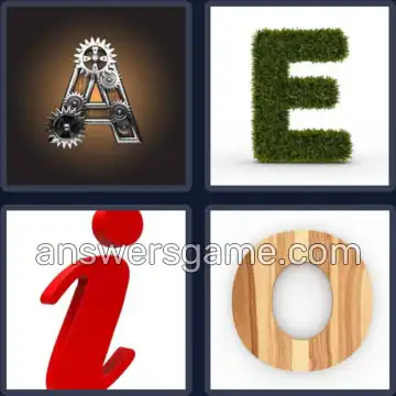 4 Images 1 Mot 7 lettres VOYELLE