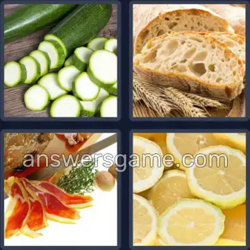 4 Images 1 Mot 7 lettres TRANCHE