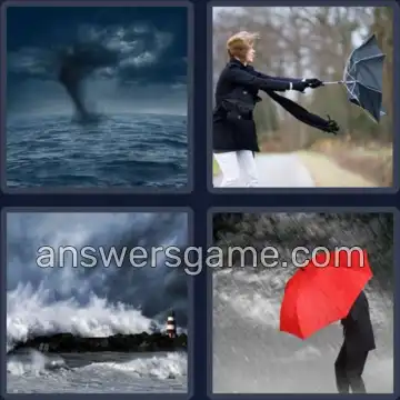 4 Images 1 Mot 7 lettres TEMPETE