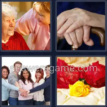 4 Images 1 Mot 7 lettres SOUTIEN