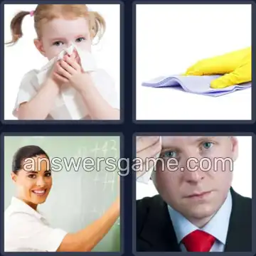 4 Images 1 Mot 7 lettres ESSUYER