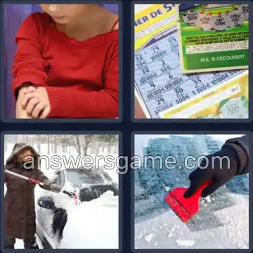 4 Images 1 Mot 7 lettres GRATTER