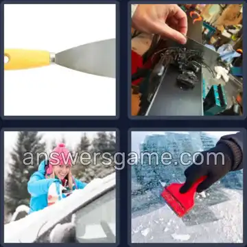 4 Images 1 Mot 7 lettres RACLOIR