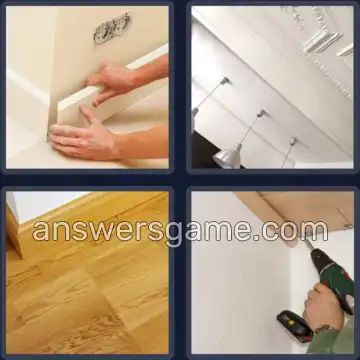 4 Images 1 Mot 7 lettres MOULURE