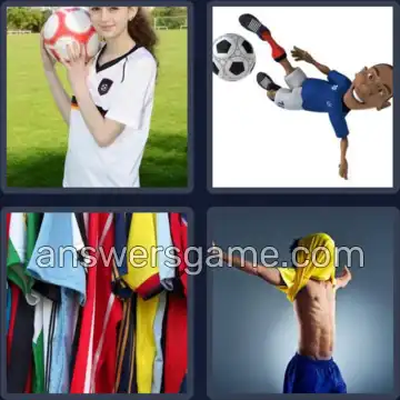 4 Images 1 Mot 7 lettres MAILLOT