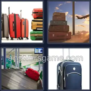 4 Images 1 Mot 7 lettres BAGAGES