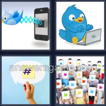 4 Images 1 Mot 7 lettres TWITTER