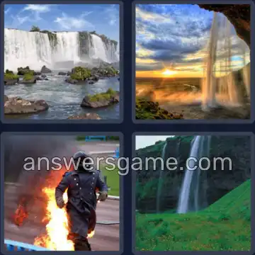 4 Images 1 Mot 7 lettres CASCADE