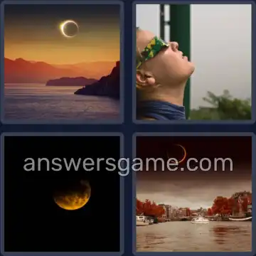 4 Images 1 Mot 7 lettres ECLIPSE