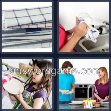 4 Images 1 Mot 7 lettres TORCHON