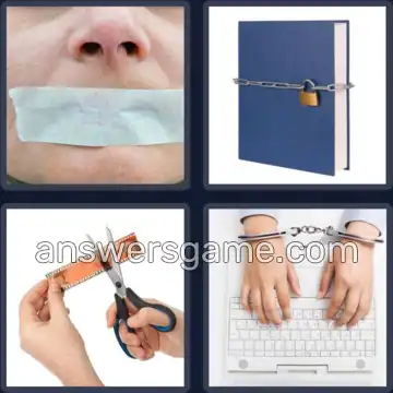 4 Images 1 Mot 7 lettres CENSURE