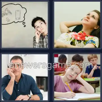 4 Images 1 Mot 7 lettres REVERIE