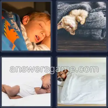4 Images 1 Mot 7 lettres SOMMEIL