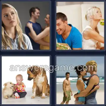 4 Images 1 Mot 7 lettres ENVIEUX