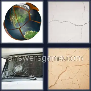 4 Images 1 Mot 7 lettres FISSURE