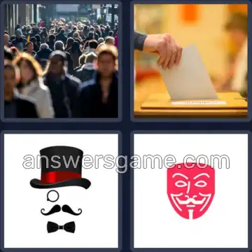 4 Images 1 Mot 7 lettres ANONYME