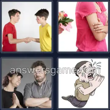 4 Images 1 Mot 7 lettres EXCUSES