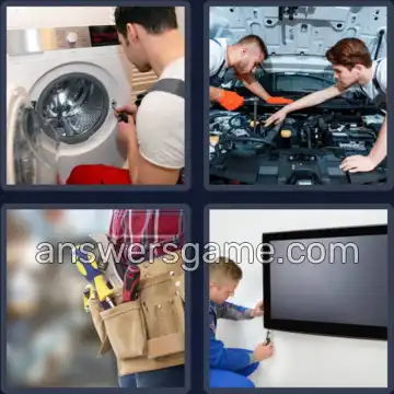 4 Images 1 Mot 7 lettres REPARER