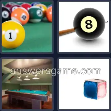 4 Images 1 Mot 7 lettres BILLARD