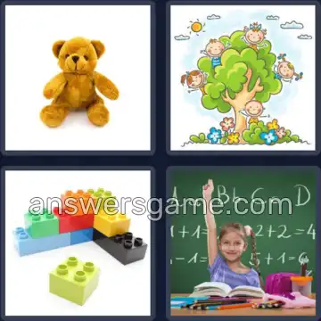 4 Images 1 Mot 7 lettres ENFANCE