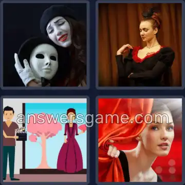 4 Images 1 Mot 7 lettres ACTRICE