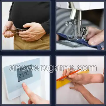 4 Images 1 Mot 7 lettres AJUSTER