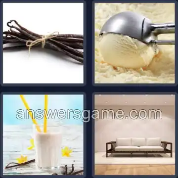 4 Images 1 Mot 7 lettres VANILLE