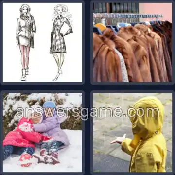 4 Images 1 Mot 7 lettres MANTEAU