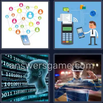 4 Images 1 Mot 7 lettres VIRTUEL