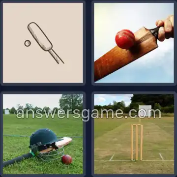 4 Images 1 Mot 7 lettres CRICKET