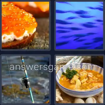 4 Images 1 Mot 7 lettres POISSON
