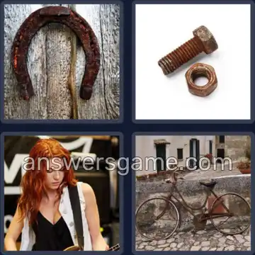 4 Images 1 Mot 7 lettres ROUILLE