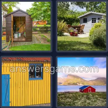 4 Images 1 Mot 7 lettres CABANON
