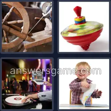 4 Images 1 Mot 7 lettres TOURNER