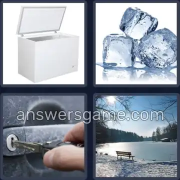 4 Images 1 Mot 7 lettres CONGELE