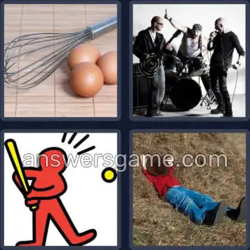 4 Images 1 Mot 7 lettres BATTEUR