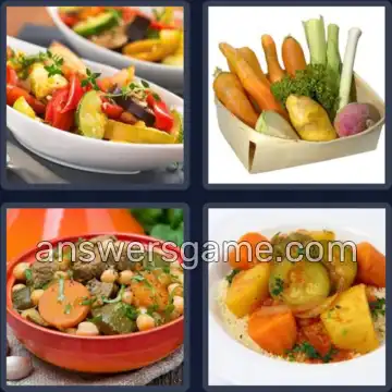 4 Images 1 Mot 7 lettres LEGUMES