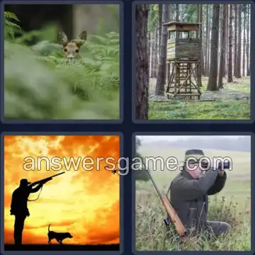 4 Images 1 Mot 7 lettres CHASSER