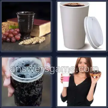 4 Images 1 Mot 7 lettres GOBELET