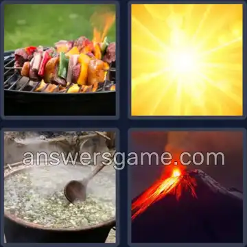 4 Images 1 Mot 7 lettres BRULANT