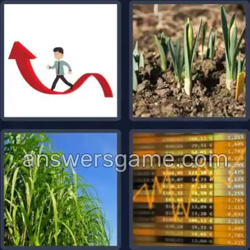 4 Images 1 Mot 7 lettres CROITRE