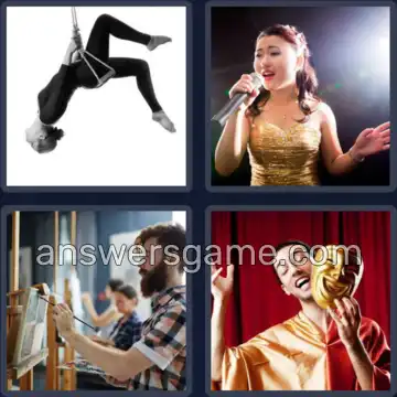 4 Images 1 Mot 7 lettres ARTISTE