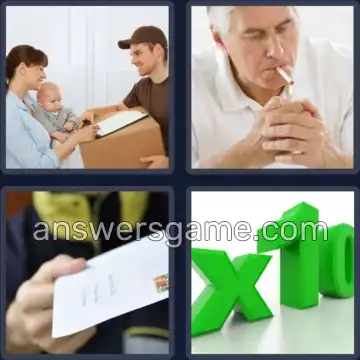 4 Images 1 Mot 7 lettres FACTEUR