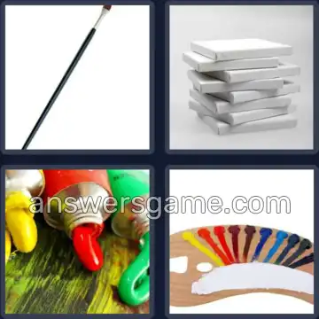 4 Images 1 Mot 7 lettres PEINDRE