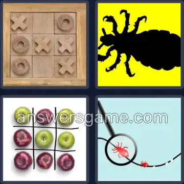 4 Images 1 Mot 7 lettres MORPION