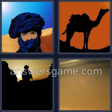 4 Images 1 Mot 7 lettres TOUAREG