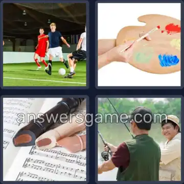 4 Images 1 Mot 7 lettres LOISIRS